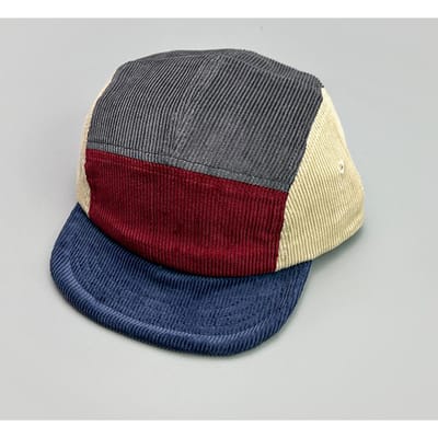 Japanse Borduurblok Baseballpetten Nieuw Unisex Corduroy Ademend Retro Zonneklep Veelzijdig Straatmode Petten (as the picture,52-60cm) gray