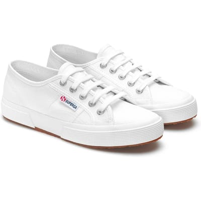 Superga Unisex 2750 Cotu Classic Logo Volwassen Sportschoenen (Wit)