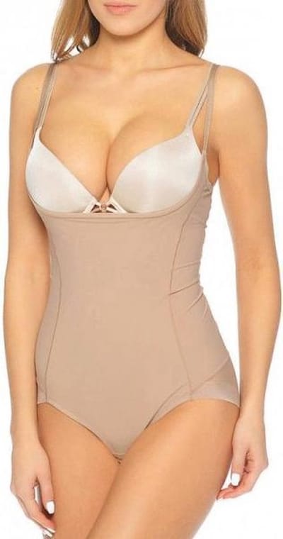 Corrigerende body up Ysabel Mora | beige | XXL