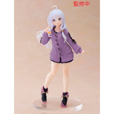 Taito Prize Toverstaf / Toverstokering Witch: The Journey of Elaina Coreful PVC Statue Elaina Knit Dress Ver. Beeld
