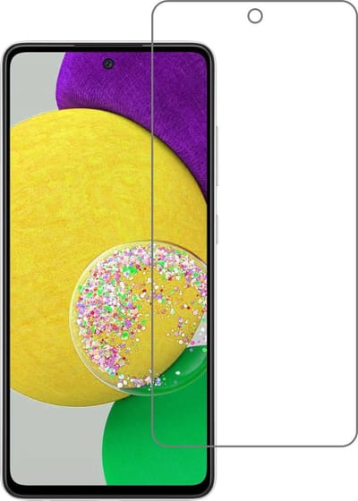 Screenprotector - Geschikt voor Samsung Galaxy A52s 5G - Extra Sterk - Gehard Glas - Beschermglas - Tempered Glass - Screen Protector