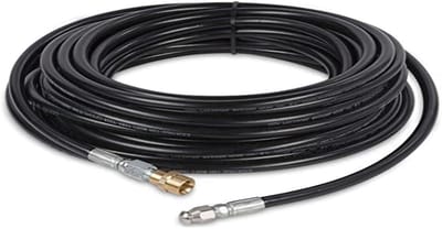 Drainage set - Afvoer ontstoppen - Verstopte leidingen reinigen - 15 meter slanglengte - 15 meter - Zwart