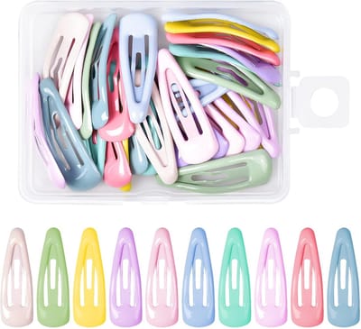 longziming - Haarspeldjes - Kinder Haarclips - Mini Haarspelden - Stevige Grip - Kleurvast Design - Duurzaam Metaal - Schattige Vorm - Ideaal voor Fijn Haar - 30 Stuks