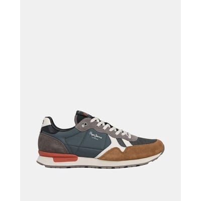 Pepe Jeans Brit Essence Schoenen Grijs EU 41 Man