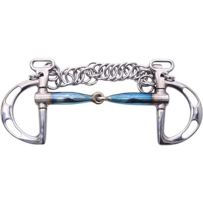 2 ring paardenbit Trust Sweet Iron Kimblewick Locked 16