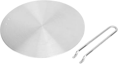 Warmteverspreider - inductie plaat adapter - converter - gas elektrische kookplaat (20cm 22cm 24cm) (24cm)