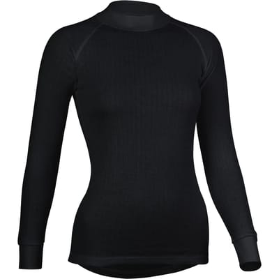 Avento Thermoshirt Lange Mouw - Vrouwen - Zwart - Maat 38