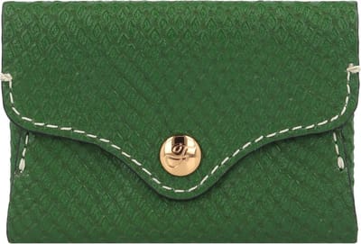 FOSSIL Kaarthoes Heritage Card Case Medium Green Donkergroen
