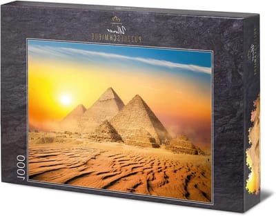 Puzzel Land van farao's - Legpuzzel 1000 stukjes - Ontspannende avonden - Premium karton 1.9mm - 68 x 48 cm