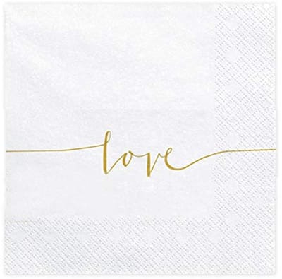 Lieve Servetten 33 x 33 cm - 20 Stuks
