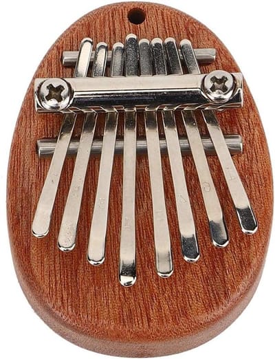 Mini Duimpiano - Kalimba Muziekinstrument - Muziek Spelen - Acryl Robuust Duurzaam - 7 x 5 x 2.8 cm