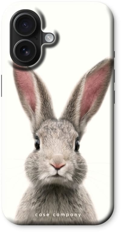Case Company® - Hoesje geschikt voor iPhone 16 hoesje - Daisy - Tough Case - Maximale Bescherming alle Kanten en Schermrand