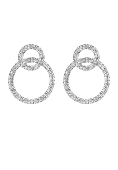 Margot Bardot Éclat Hoops Silver