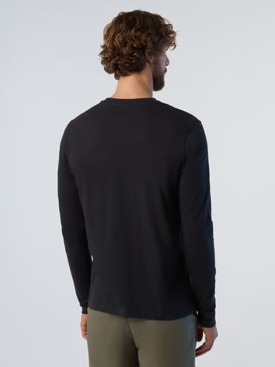 North Sails T-shirt Long-sleeved with logo patch