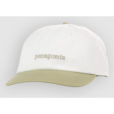 Patagonia Fitz Roy Icon Trad Cap (Maat - OS, Kleur - Text Logo: Birch White w/Gumtree Green)