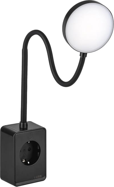 Dimbare LED Lamp met USB-C en Flexibele Zwanenhals - Perfect voor Lees- en Nachtlampen