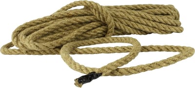 Natuurlijk Jute Touw 20mm Dik en 20 Meter Lang - Sterk Haspel Koord voor Ambacht en Klussen