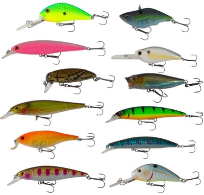 Catchgear Hard Lure Set 2 (12 Stuks) - Kunstaas Set