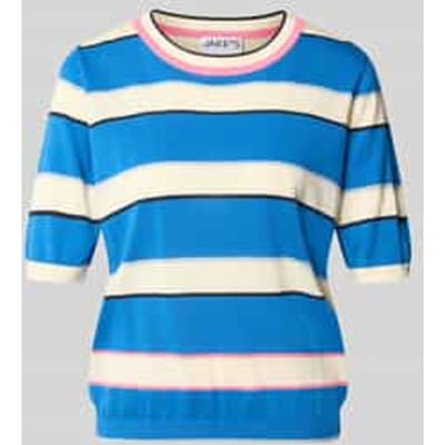 slim fit pullover van puur katoen
