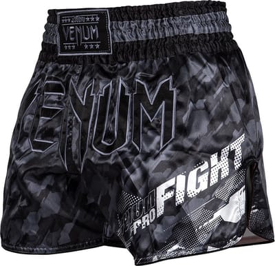 Venum Tecmo Kickboksbroek Donkergrijs - XS
