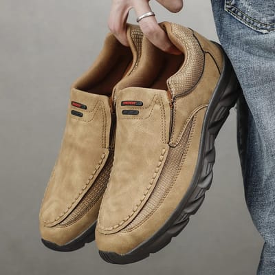 Heren Sneakers Lichtgewicht Loafers Comfortabele Heren Casual Slip-on Wandelschoenen Ademende Heren Zakelijke Schoenen Rijschoeisel 46