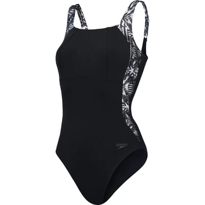 Speedo Eco Lunalustre Pr Shaping 1p Badpak 003064-17549 - Kleur Zwart-multicolour - Maat 40