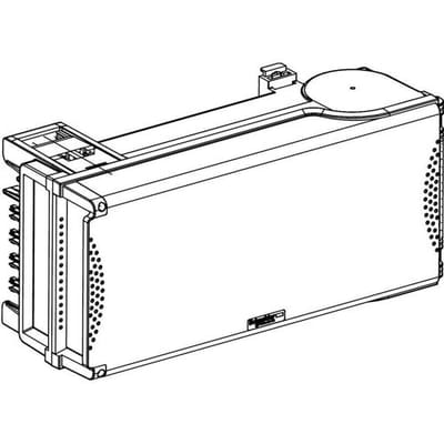 Schneider Electric KSB63SD4 KS-kast, 63A, 3L+N+PE, voor zekeringen E33 Verdeelkastaccessoire Wit 1 stuk(s)