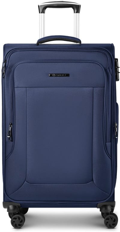 Franky Melbourne 3.0 4-wiel trolley 69 cm met uitbreidingsplooi - Zachte bagage - Combinatieslot - dark blue