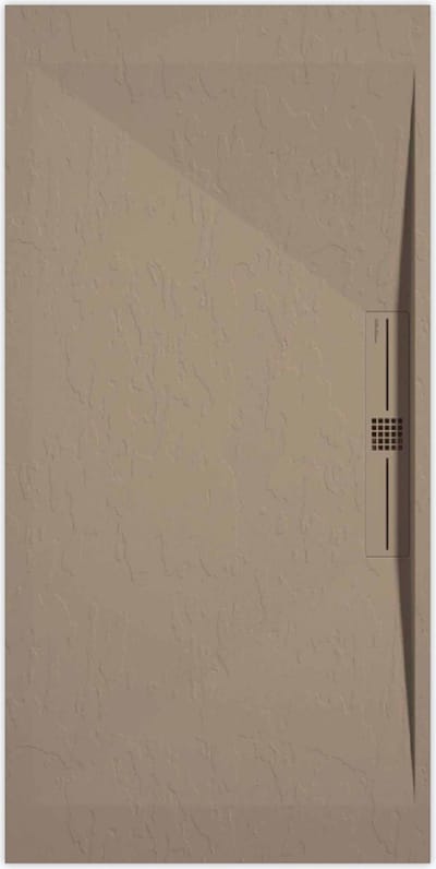 Sanifun douchebak Stone Side Moka Slate 1300 x 900 P