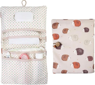 2-in-1 Luiertas Organiser en Cosmetica Tas voor Moeders - Compacte Luiertas voor Onderweg met Veel Opbergruimte