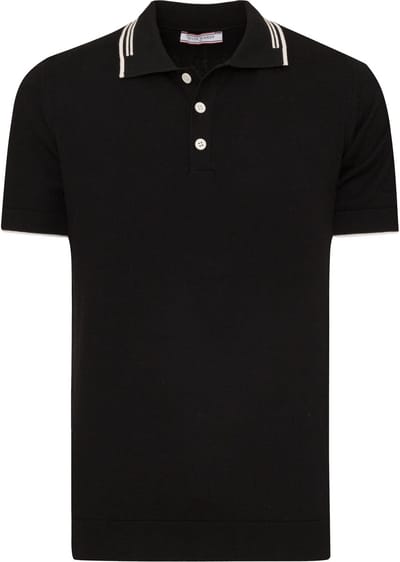 Felix Hardy Polo Shirt Korte Mouwen 100% Katoen Heren Zwart - M