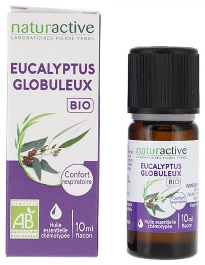 Naturactive Eucalyptus Globulus Etherische Olie (Eucalyptus Globulus Labill) Bio 10 ml