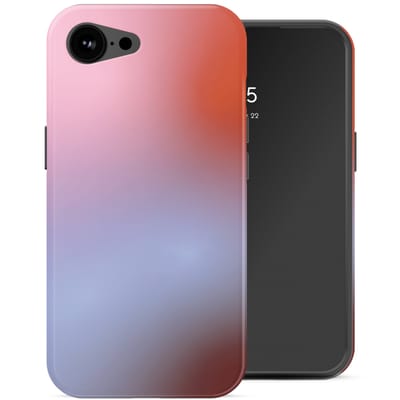 Selencia Hoesje - Geschikt voor Apple iPhone 17e / 16e - Backcover geschikt voor MagSafe - Gradient Soft Blush