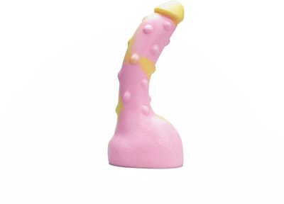 Kiotos Revolt - Dildo Fantasie - Pink Smash - Nr. 18 - Medium - 19 x 4,5 cm