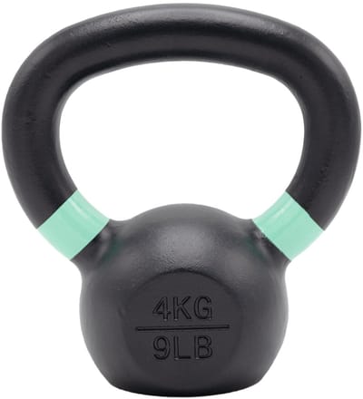 FysioSupplies - Kettlebell gietijzer 4 kg - Kettlebells