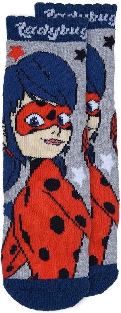 Miraculous ladybug - Badstof Antislip - maat 23-26