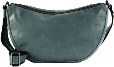 HAROLD'S Leren schoudertas Caugio Pouch Bag Blue blauwgrijs