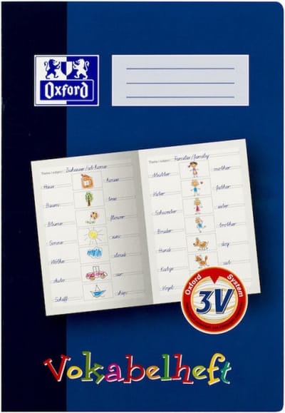 Oxford 100057954 schrijfblok & schrift Blauw A4