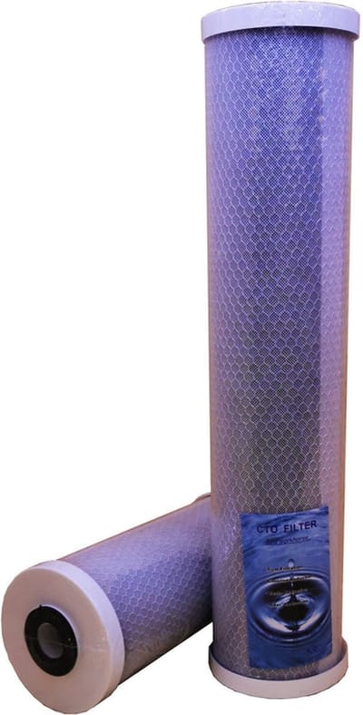 CTO drinkwater filter patroon 20inch/50cm - 5 micron