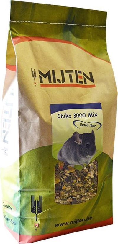 Chinchillavoer Chiko Chinchilla Mix Muesli - Mijten 3 kg