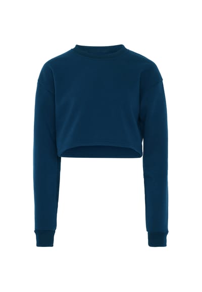 Mymo Sweatshirt Dames Donker turkoois