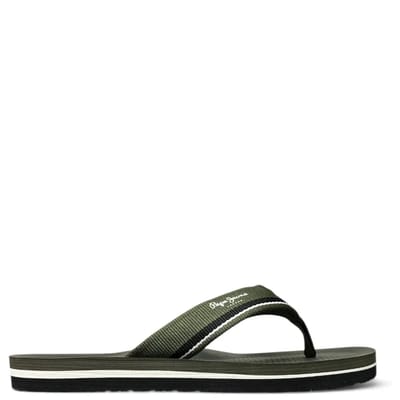 Pepe Jeans West Boat Slippers Groen EU 40 Man