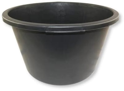 Ronde mortelbak 40 liter voor bouw en tuin