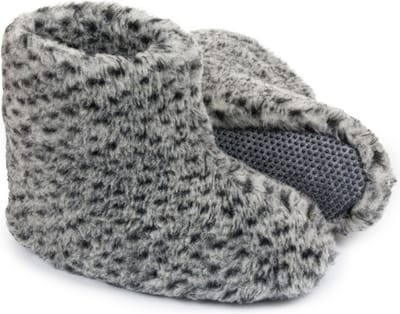 LuLu- Wollen sloffen / pantoffels met antislipzool - Grijs Gemêleerd -maat 37 - unisex