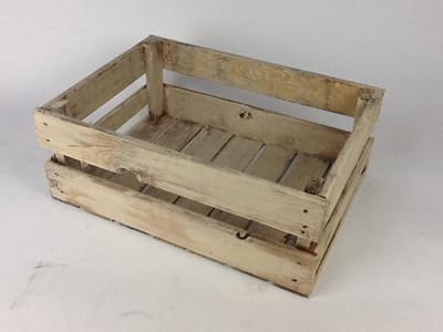 Veilingkist " old look " groot