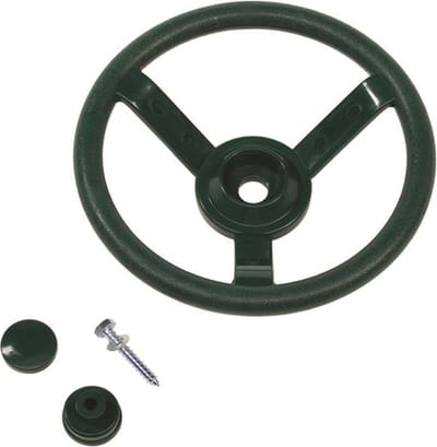B-Play Stuur - Voor Speeltoestel - Ø 33 cm - Kunststof - Groen