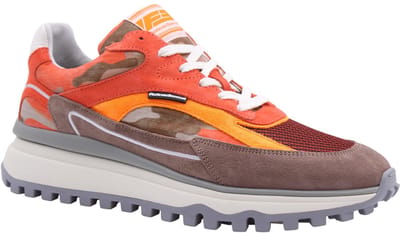 Floris van Bommel - DE GRIPPER 08.00 - Lage sneakersVrije tijdsschoenenHeren sneakers - Kleur: Oranje - Maat: 41.5