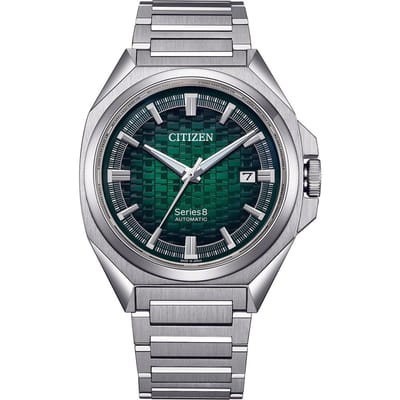 Citizen Series 8 NB6050-51W Horloge - Staal - Zilverkleurig - Ø 40 mm