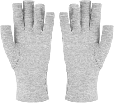 longziming Bamboe Handschoenen - Compressie Handschoenen - Verbeteren Doorbloeding - Comfortabel en Flexibel - 1 Paar voor Dagelijks Gebruik - S(13-17cm)
