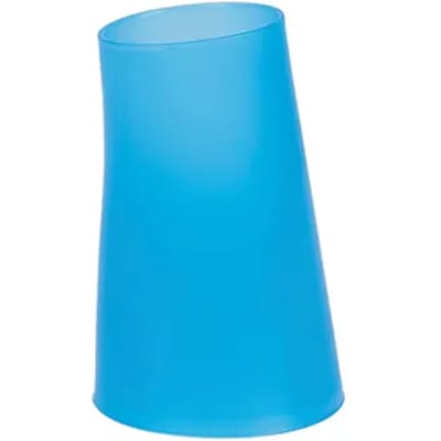 Spirella MOVE Tandenborstelhouder Beker - Borstelhouder voor Tandenborstel - Badkamer Beker Frosty Blue - PP Materiaal - 8 x 12,5 cm